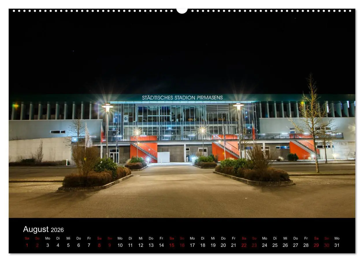 Bild: 9783457868225 | Pirmasens bei Nacht (Wandkalender 2026 DIN A2 quer), CALVENDO...