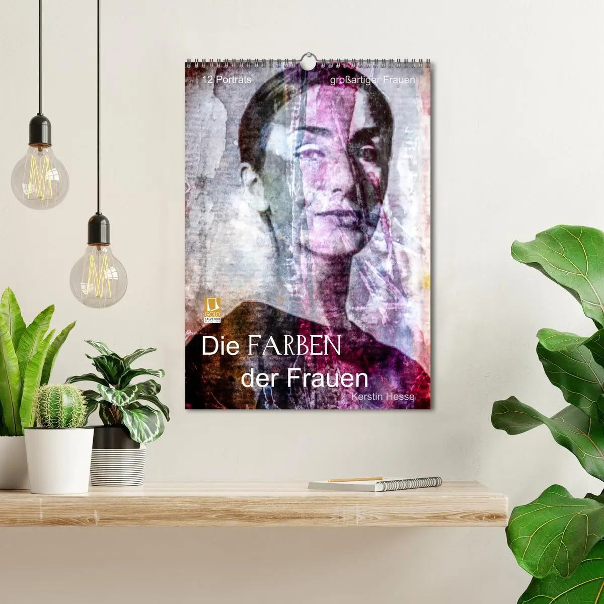 Bild: 9783516408225 | Die FARBEN der Frauen (Wandkalender 2026 DIN A3 hoch), CALVENDO...