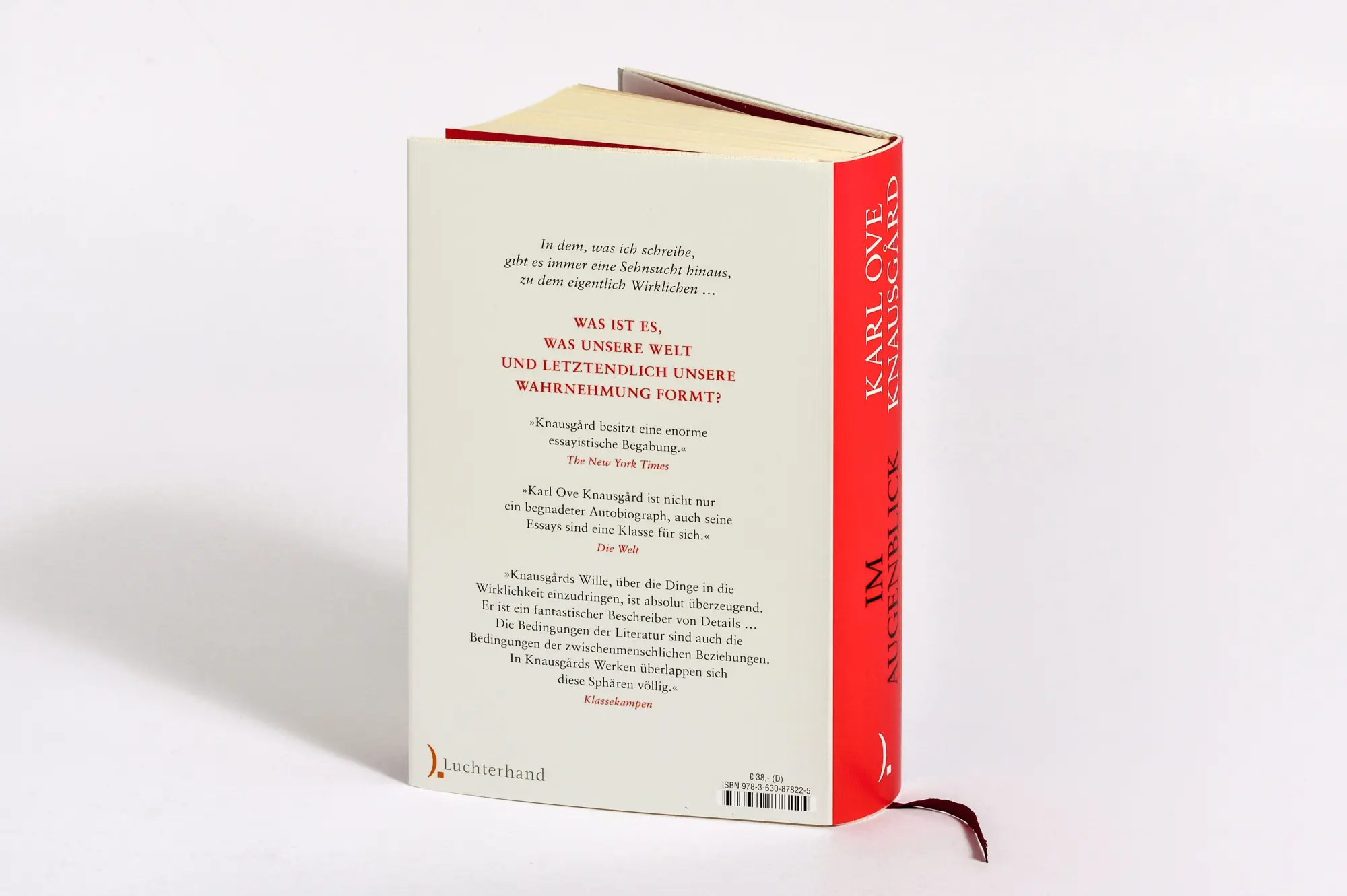 Bild: 9783630878225 | Im Augenblick | Reisen. Essays. Reportagen. | Karl Ove Knausgård