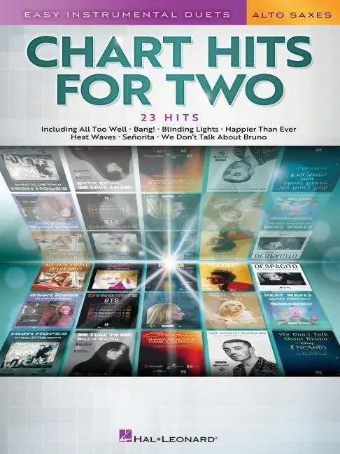 Cover: 9781705168325 | Chart Hits for Two: Easy Instrumental Duets for Two - Alto Sax Edition