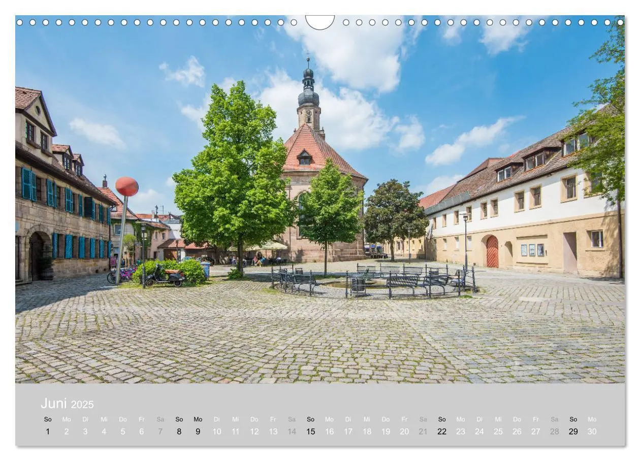 Bild: 9783435458325 | Hugenottenstadt Erlangen 2025 (Wandkalender 2025 DIN A3 quer),...