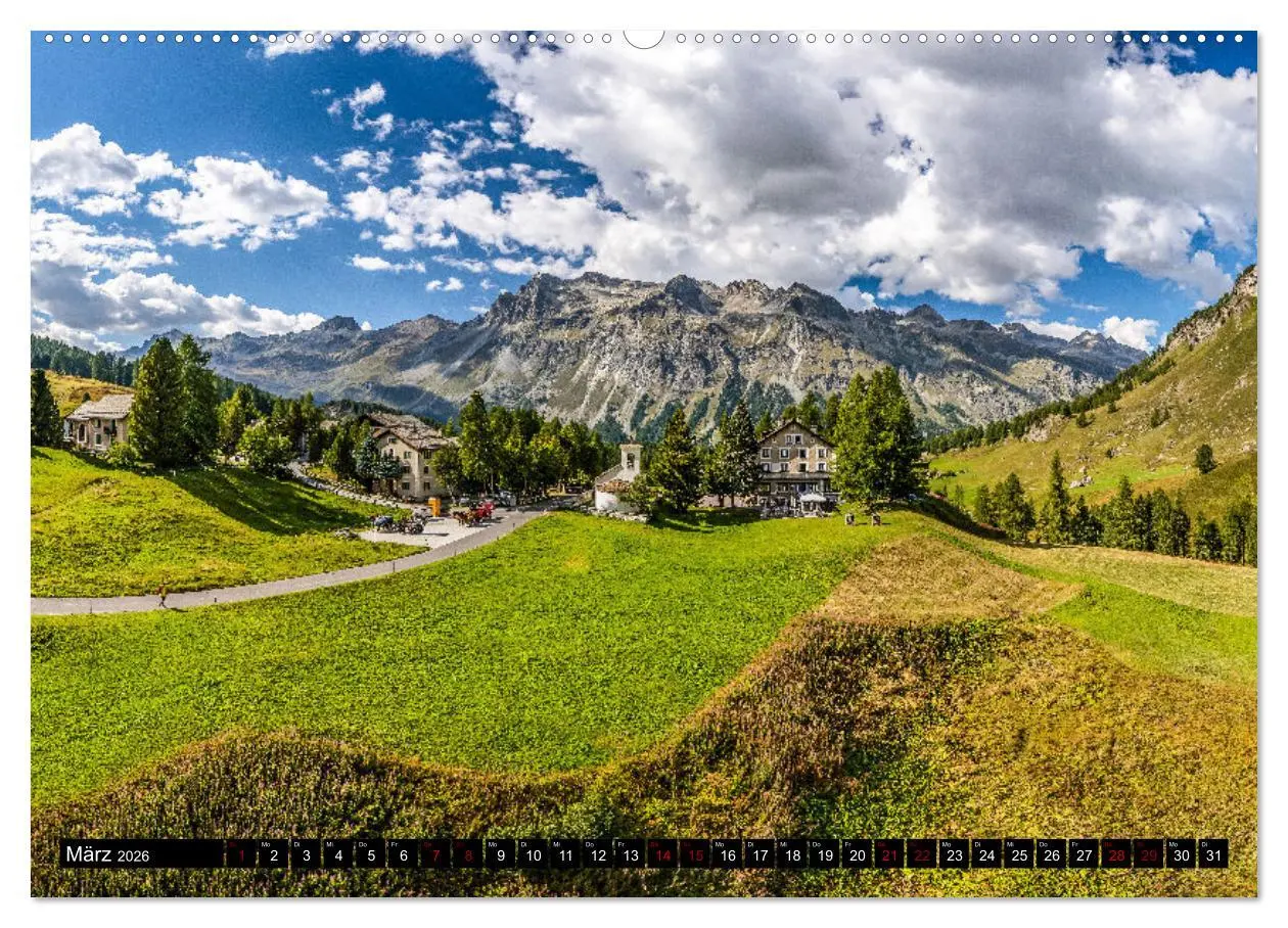 Bild: 9783457618325 | Schweiz - Engadin und Bergell (Wandkalender 2026 DIN A2 quer),...