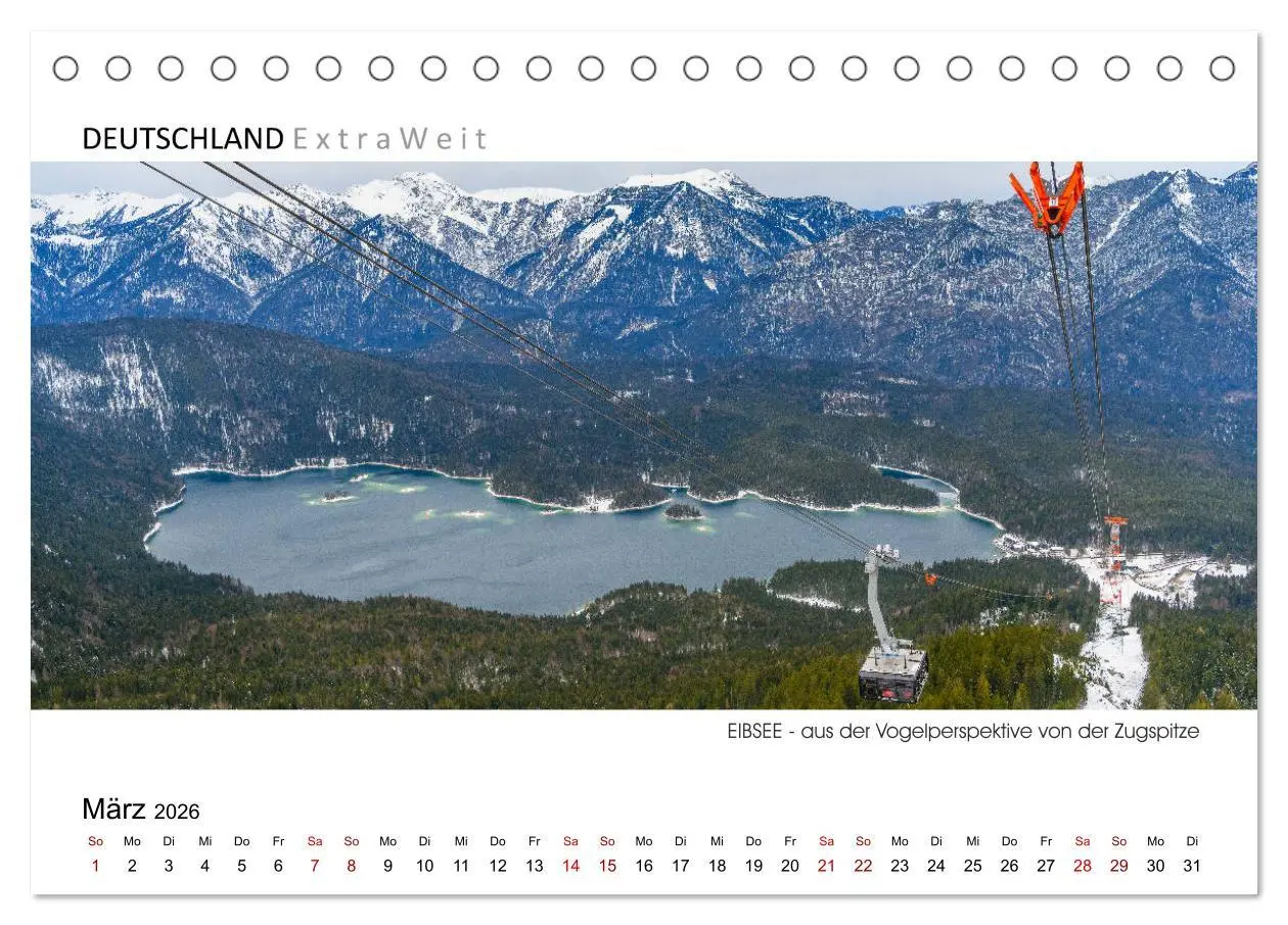 Bild: 9783457788325 | Weißblaue Impressionen vom Eibsee (Tischkalender 2026 DIN A5 quer),...