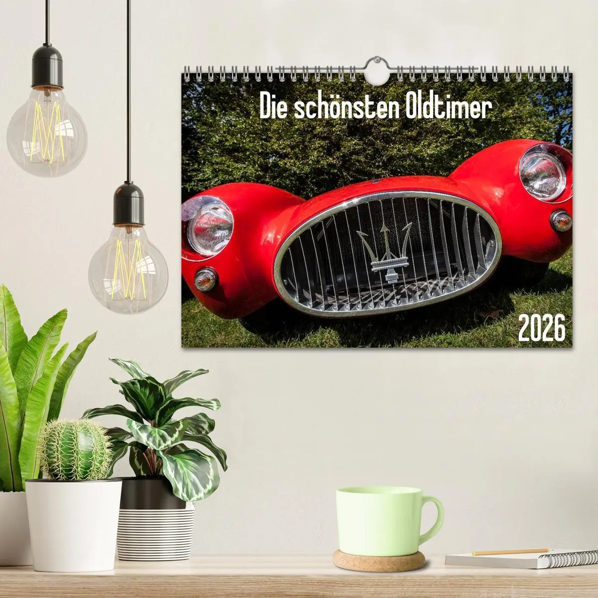 Bild: 9783516018325 | Die schönsten Oldtimer 2026 (Wandkalender 2026 DIN A4 quer),...