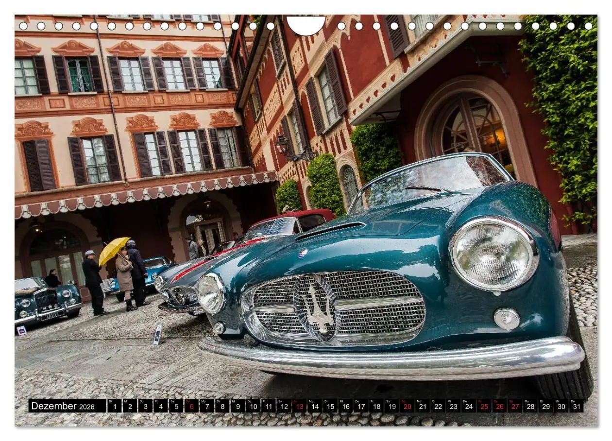 Bild: 9783516018325 | Die schönsten Oldtimer 2026 (Wandkalender 2026 DIN A4 quer),...