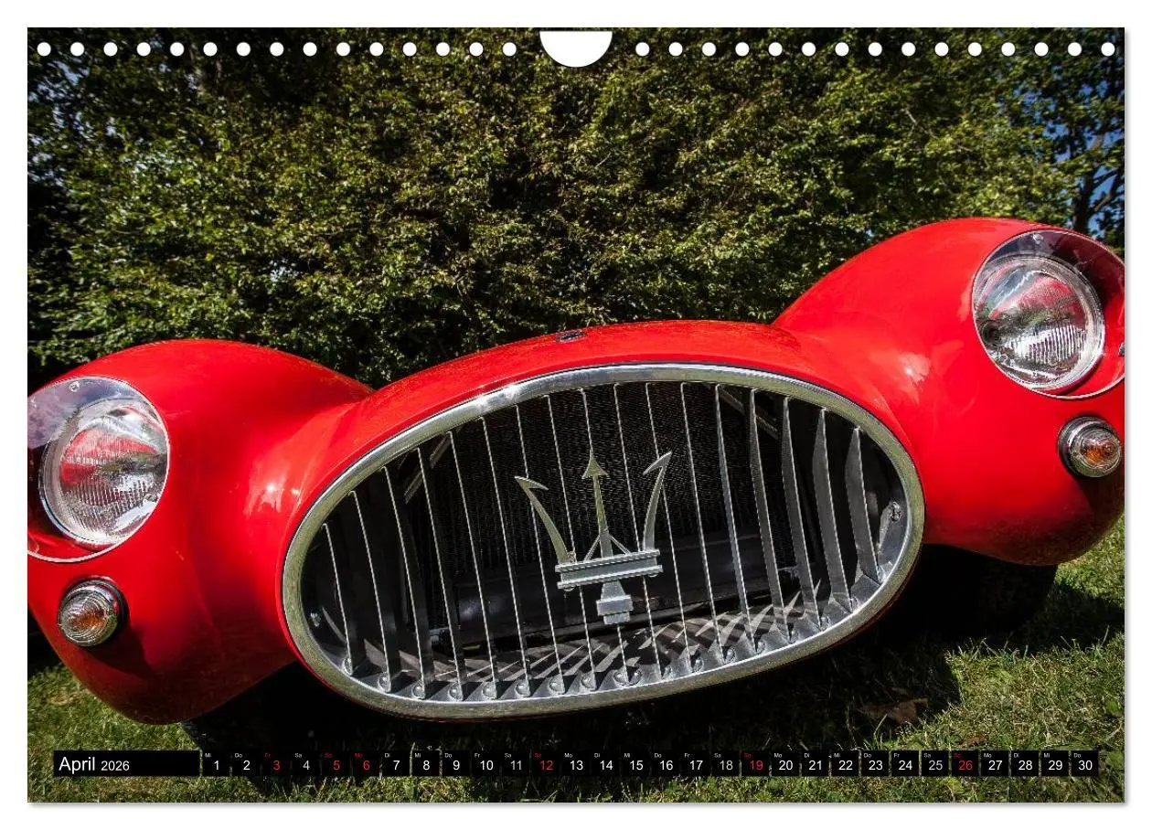 Bild: 9783516018325 | Die schönsten Oldtimer 2026 (Wandkalender 2026 DIN A4 quer),...