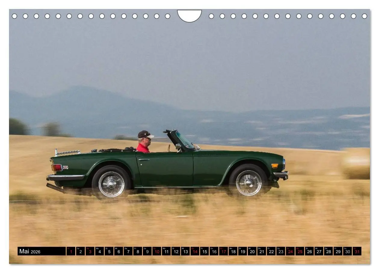Bild: 9783516018325 | Die schönsten Oldtimer 2026 (Wandkalender 2026 DIN A4 quer),...