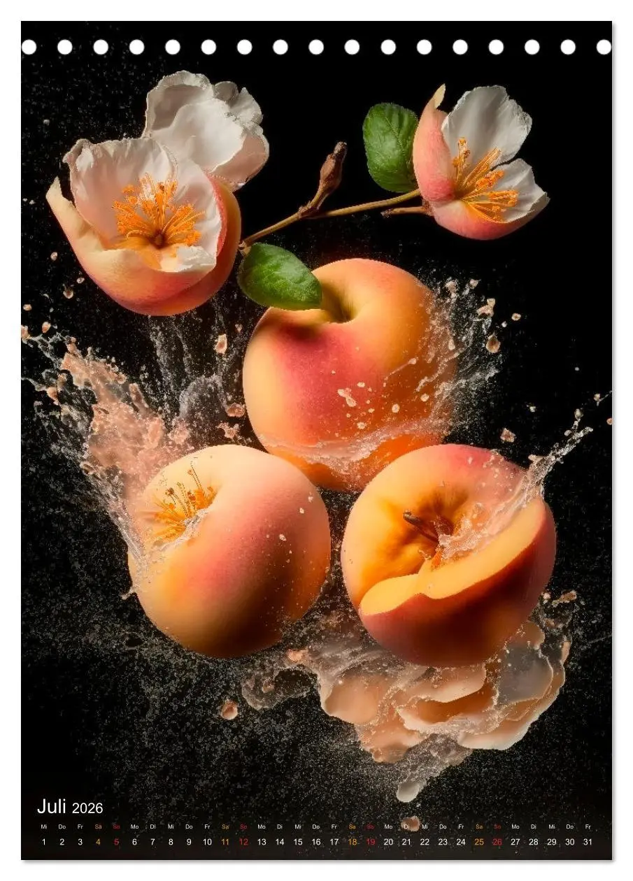 Bild: 9783516328325 | Coole Früchte (Tischkalender 2026 DIN A5 hoch), CALVENDO...