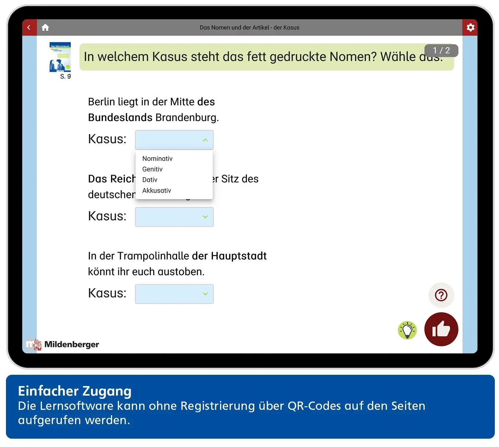 Bild: 9783619148325 | Das Wörterbuch für die Sekundarstufe - Arbeitsheft Grammatik | 64 S.
