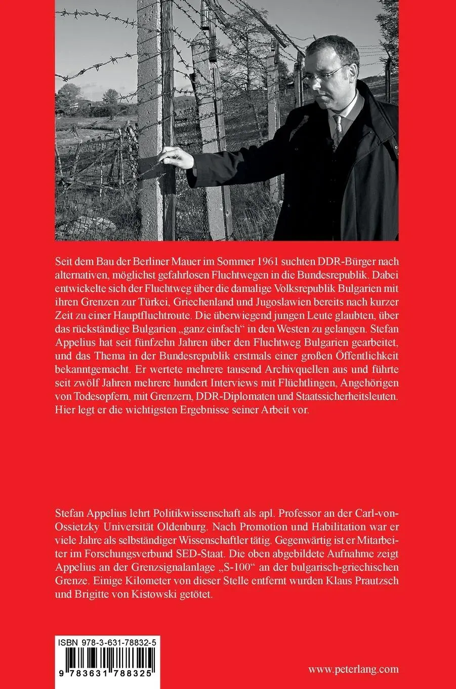 Rückseite: 9783631788325 | Fluchtweg Bulgarien | Stefan Appelius | Buch | 450 S. | Deutsch | 2019