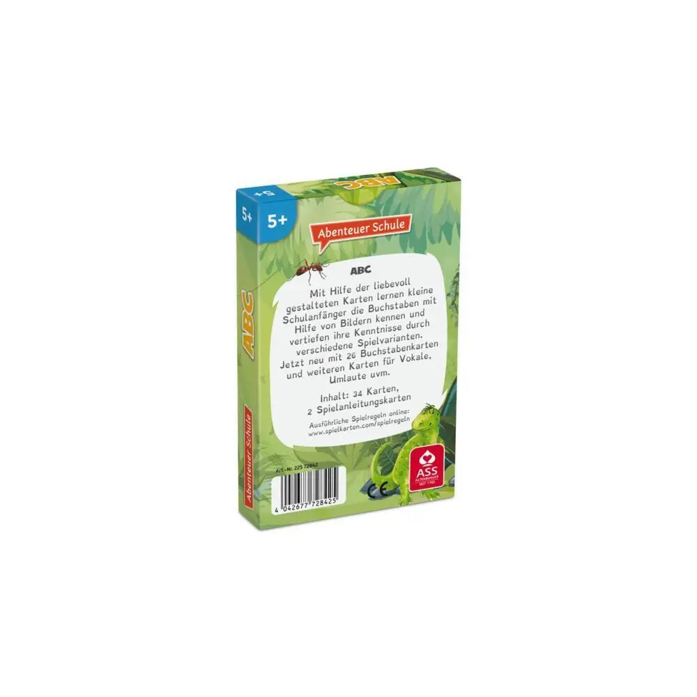 Bild: 4042677728425 | Abenteuer Schule - ABC | Spielkartenfabrik Altenburg GmbH | Spiel