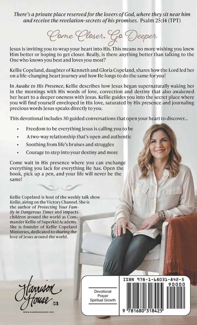 Rückseite: 9781680318425 | Awake to His Presence | Kellie Copeland | Buch | Englisch | 2023