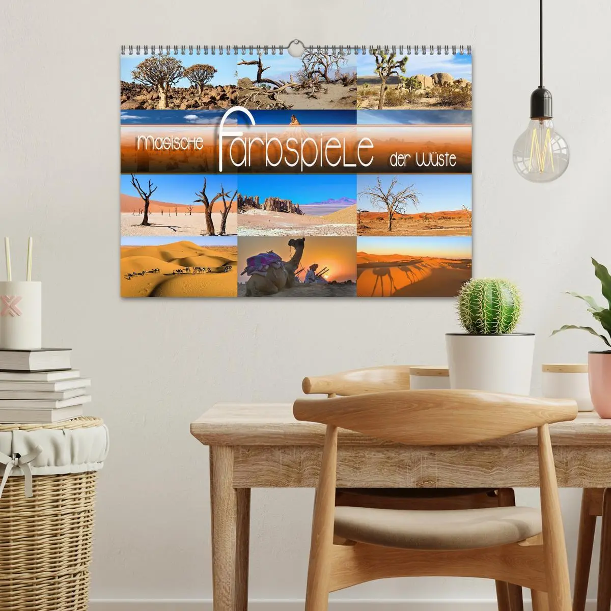 Bild: 9783457608425 | Magische Farbspiele der Wüste (Wandkalender 2026 DIN A3 quer),...