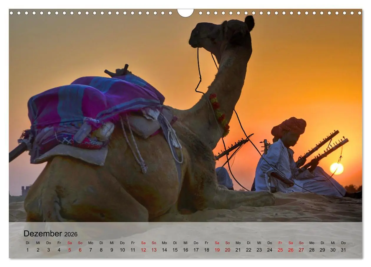 Bild: 9783457608425 | Magische Farbspiele der Wüste (Wandkalender 2026 DIN A3 quer),...