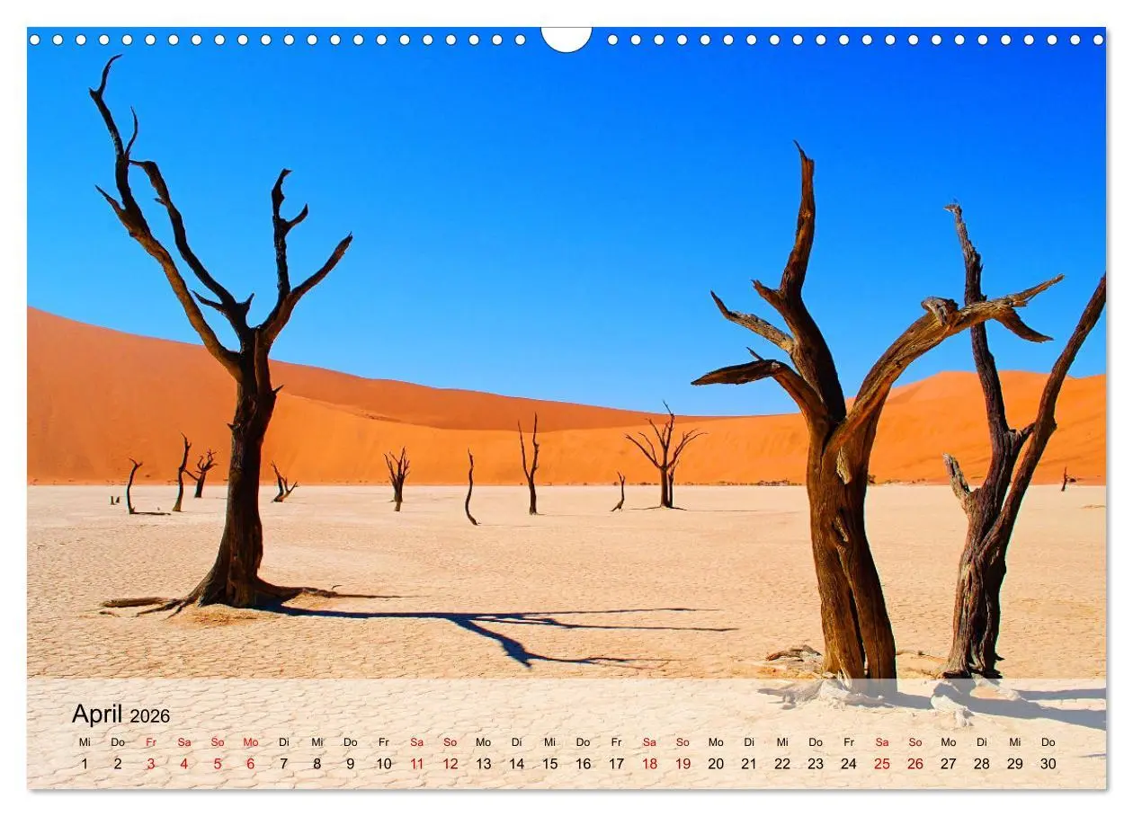 Bild: 9783457608425 | Magische Farbspiele der Wüste (Wandkalender 2026 DIN A3 quer),...