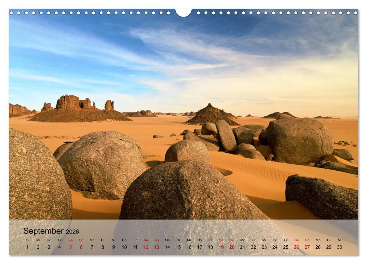 Bild: 9783457608425 | Magische Farbspiele der Wüste (Wandkalender 2026 DIN A3 quer),...