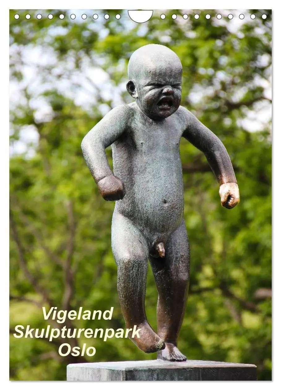 Cover: 9783516488425 | Vigeland (Wandkalender 2026 DIN A4 hoch), CALVENDO Monatskalender