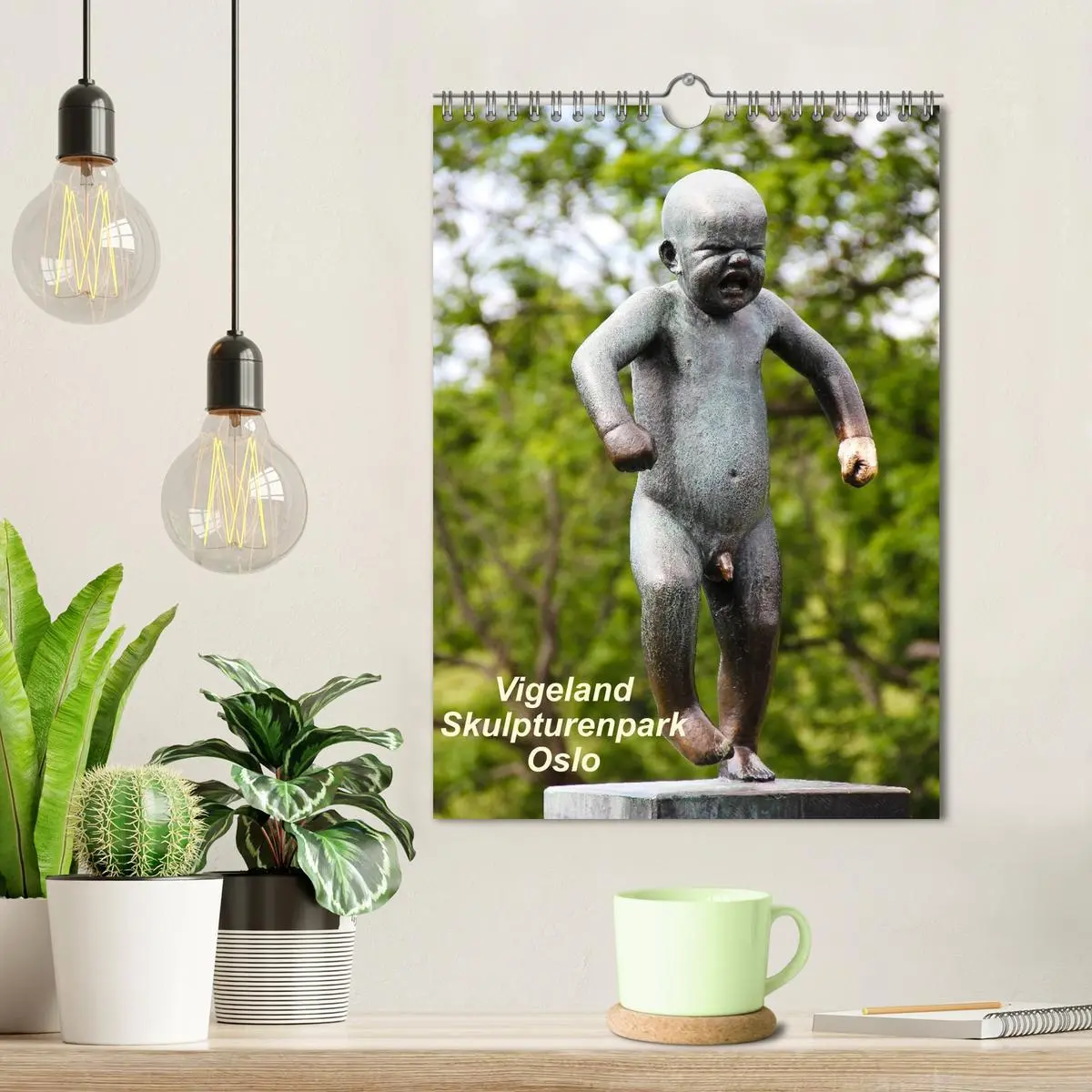 Bild: 9783516488425 | Vigeland (Wandkalender 2026 DIN A4 hoch), CALVENDO Monatskalender