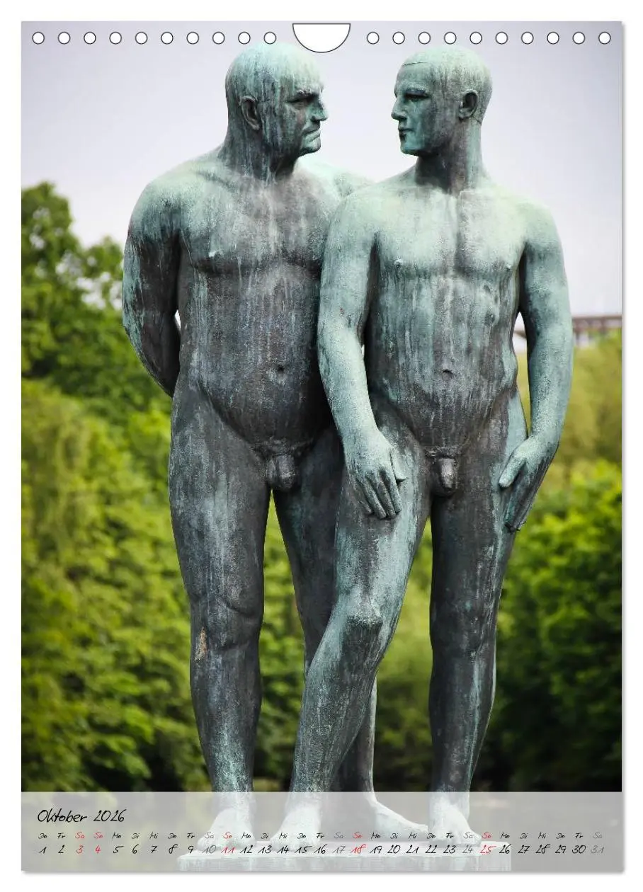 Bild: 9783516488425 | Vigeland (Wandkalender 2026 DIN A4 hoch), CALVENDO Monatskalender