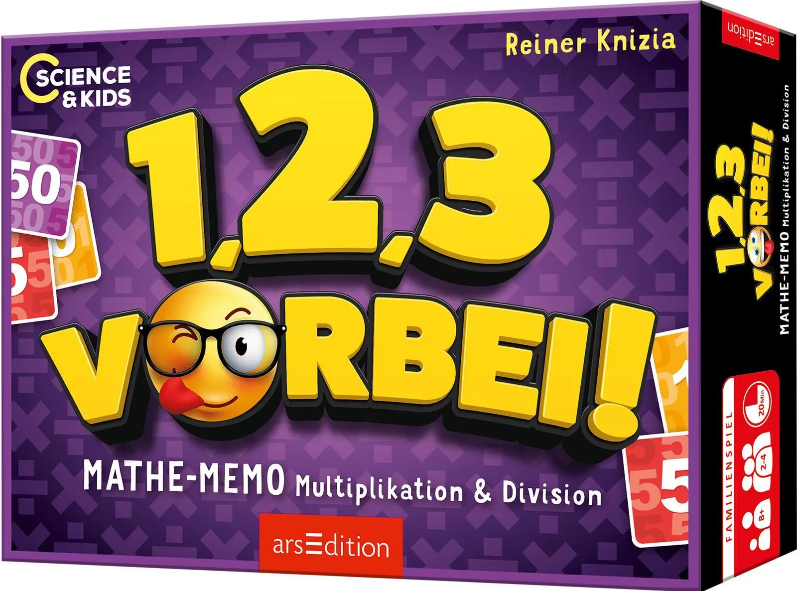 Cover: 4014489138525 | Science &amp; Kids - 1, 2, 3 ... vorbei! Mathe-Memo Multiplikation &amp;...