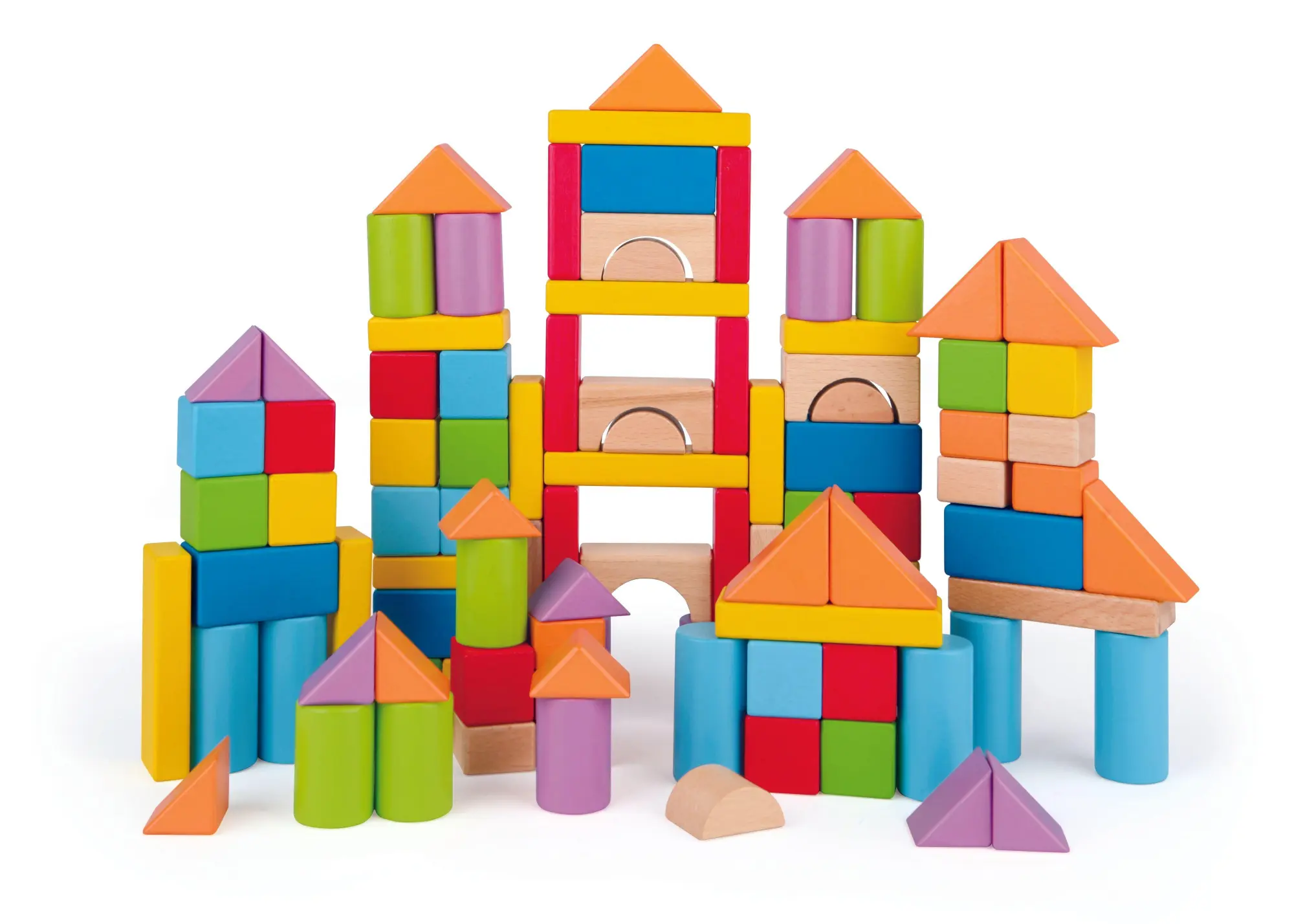 Bild: 6943478018525 | Hape - Wunderbare Holzbausteine - 101 Teile | Toynamics Europe GmbH