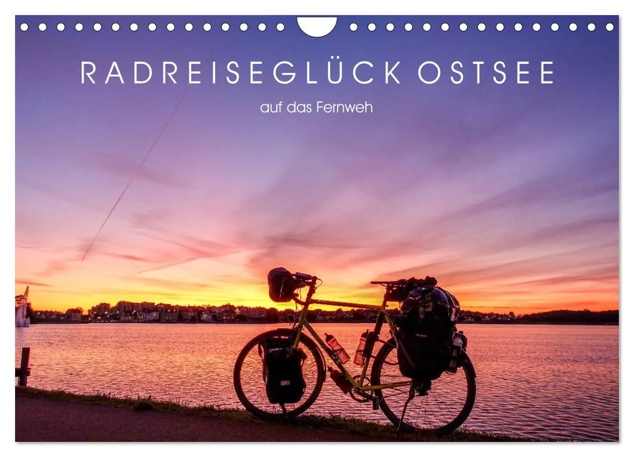 Cover: 9783457698525 | Radreiseglück Ostsee (Wandkalender 2026 DIN A4 quer), CALVENDO...