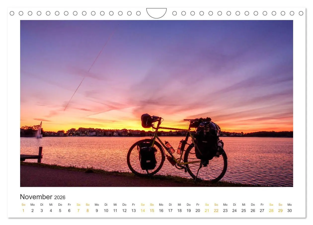 Bild: 9783457698525 | Radreiseglück Ostsee (Wandkalender 2026 DIN A4 quer), CALVENDO...