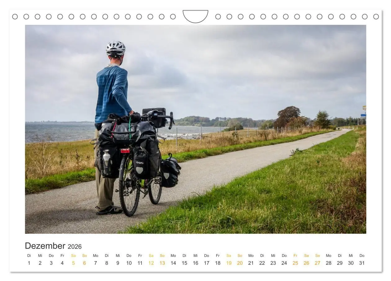 Bild: 9783457698525 | Radreiseglück Ostsee (Wandkalender 2026 DIN A4 quer), CALVENDO...