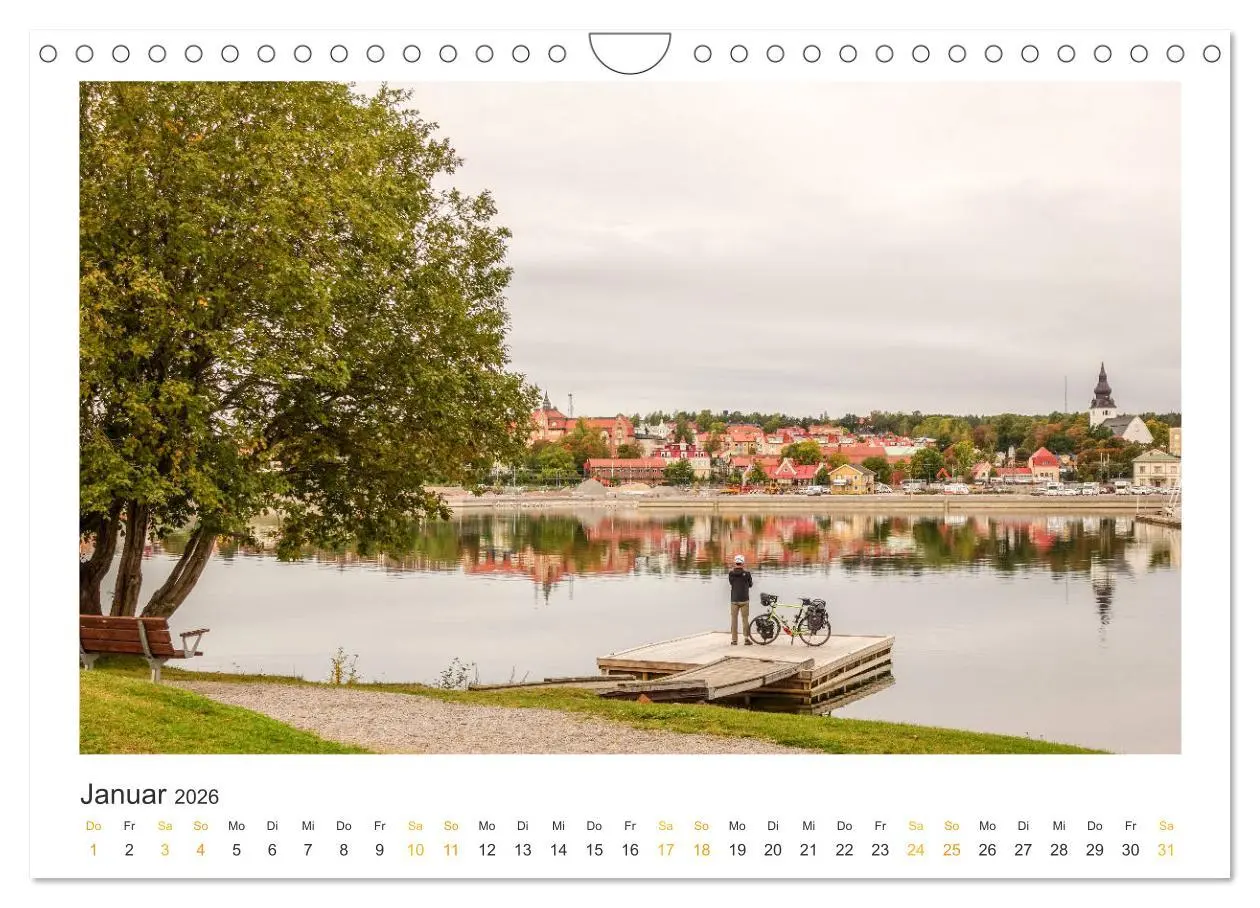 Bild: 9783457698525 | Radreiseglück Ostsee (Wandkalender 2026 DIN A4 quer), CALVENDO...