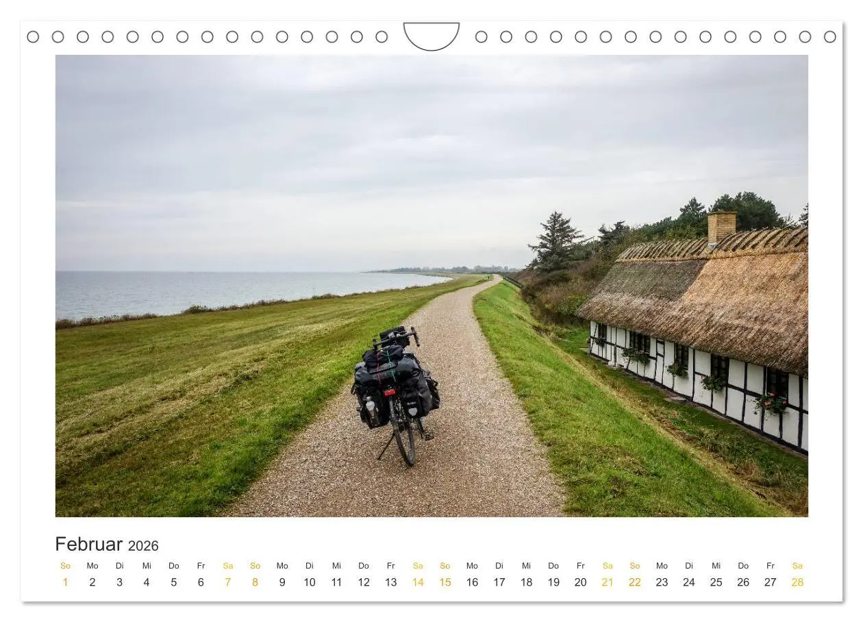 Bild: 9783457698525 | Radreiseglück Ostsee (Wandkalender 2026 DIN A4 quer), CALVENDO...