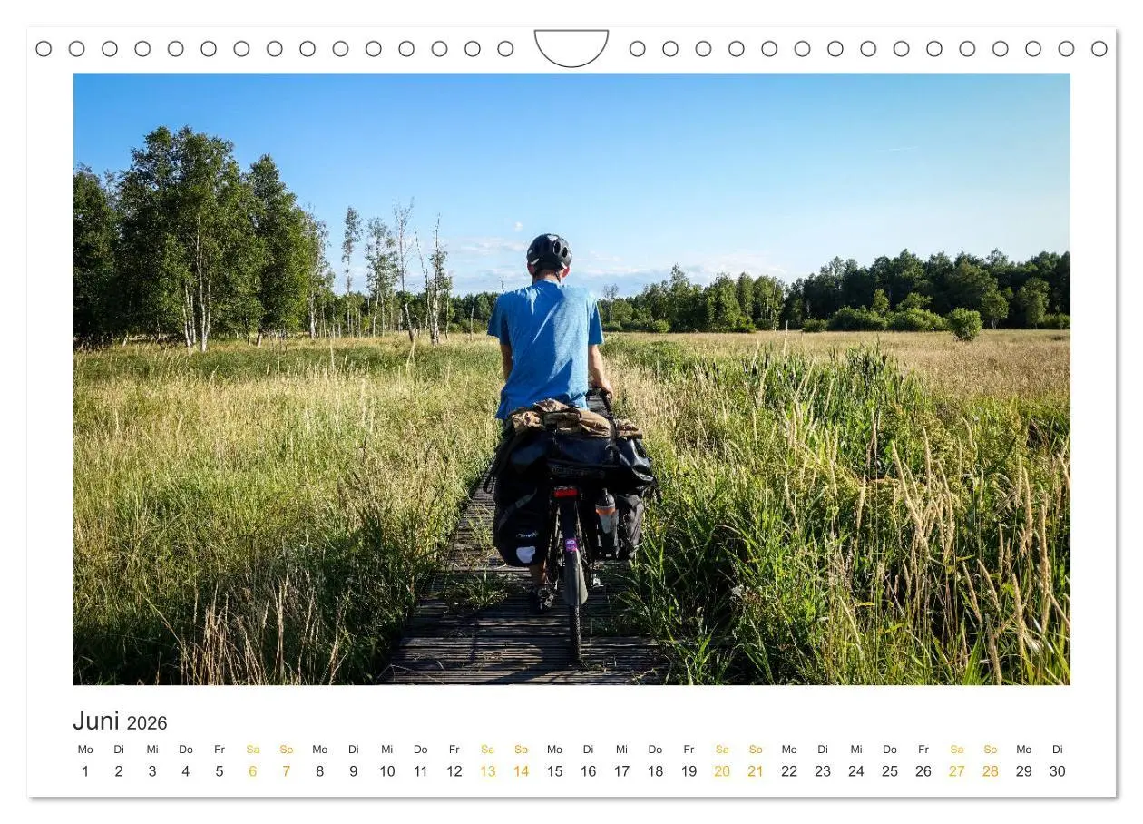 Bild: 9783457698525 | Radreiseglück Ostsee (Wandkalender 2026 DIN A4 quer), CALVENDO...