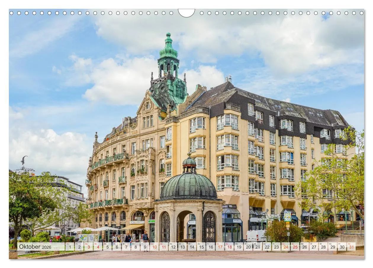 Bild: 9783457768525 | Wiesbaden Impressionen (Wandkalender 2026 DIN A3 quer), CALVENDO...