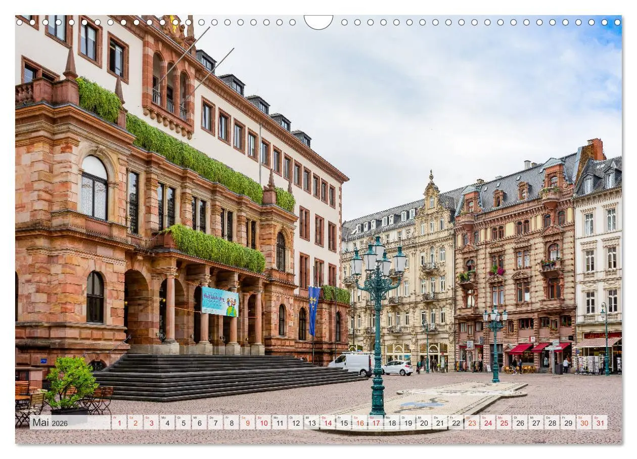 Bild: 9783457768525 | Wiesbaden Impressionen (Wandkalender 2026 DIN A3 quer), CALVENDO...