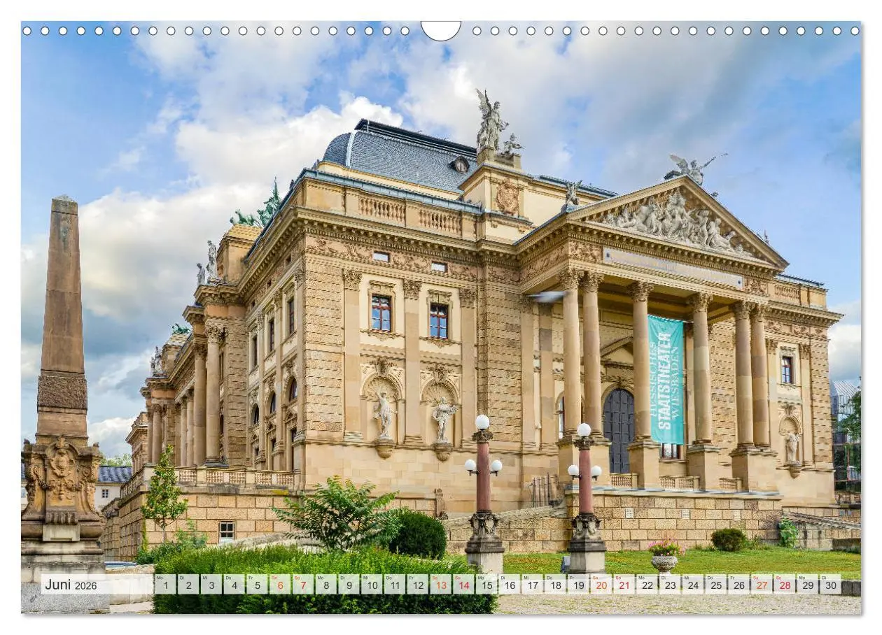 Bild: 9783457768525 | Wiesbaden Impressionen (Wandkalender 2026 DIN A3 quer), CALVENDO...
