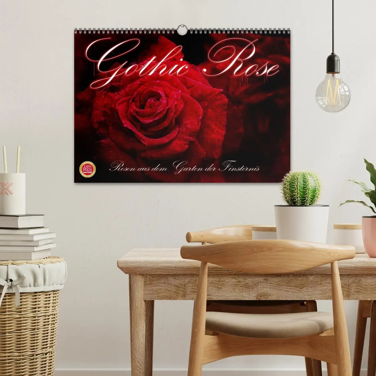 Bild: 9783516098525 | Gothic Rose - Rosen aus dem Garten der Finsternis (Wandkalender...