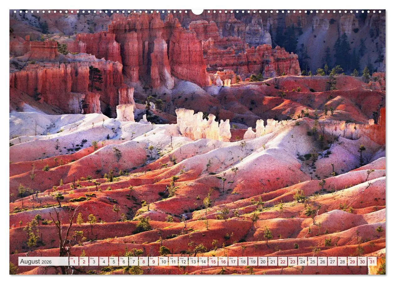Bild: 9783516548525 | Bryce Canyon, Sunrise and Sunset points (Wall Calendar 2026 DIN A2...
