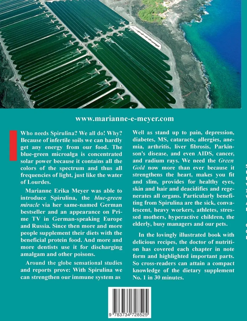 Rückseite: 9783734728525 | SPIRULINA Survival Food for a New Era | Marianne E. Meyer | Buch