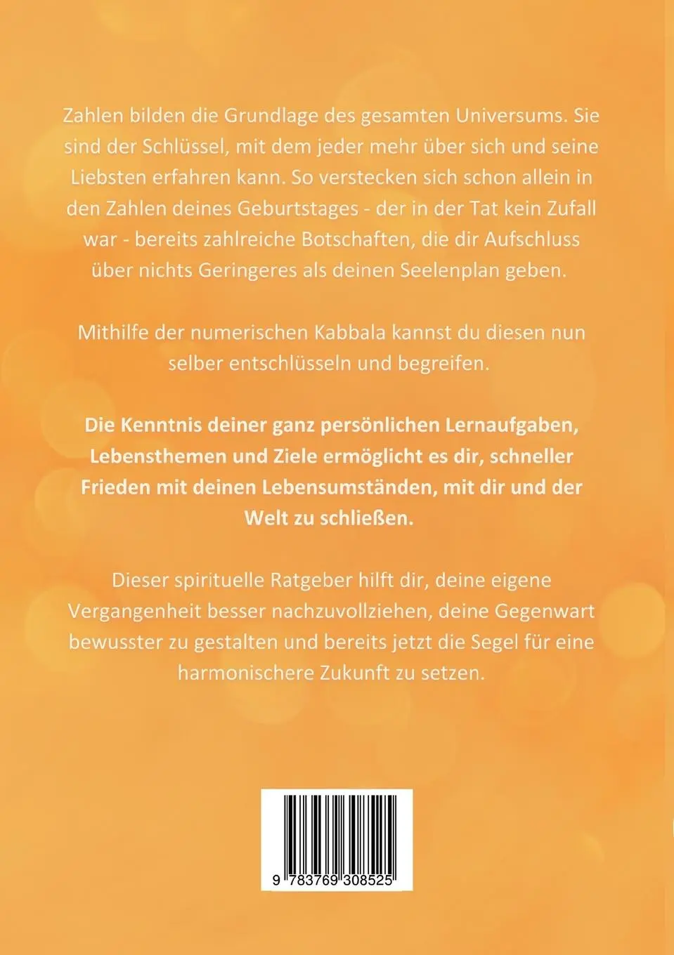 Rückseite: 9783769308525 | Zahlen der Seele | Sonja Winkler | Taschenbuch | Paperback | 336 S.