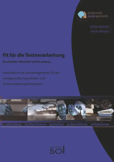 Cover: 9783808528525 | Fit für die Textverarbeitung - Berufsfelder: Wirtschaft und...