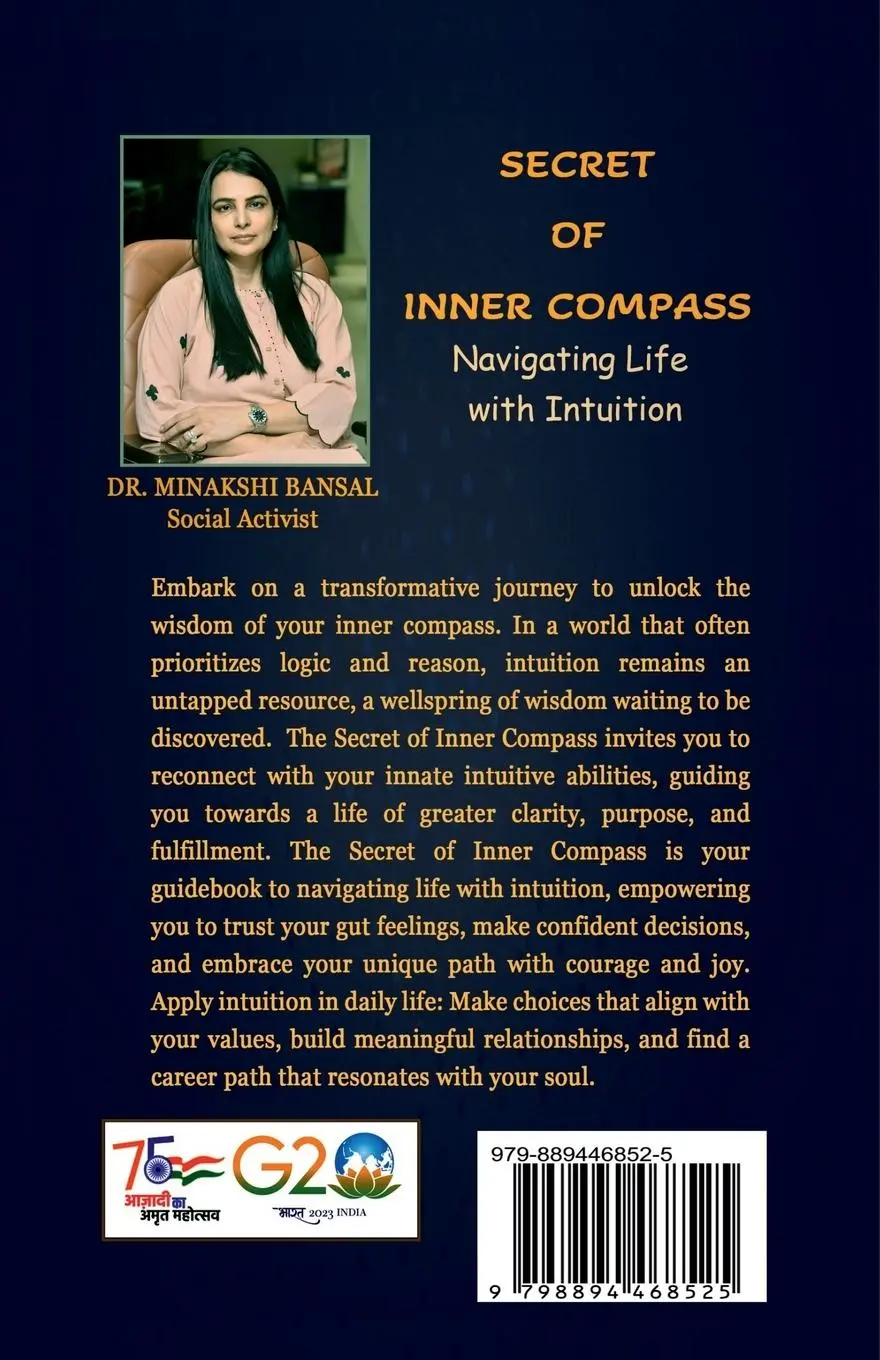 Rückseite: 9798894468525 | Secret of Inner Compass | Navigating Life with Intuition | Bansal