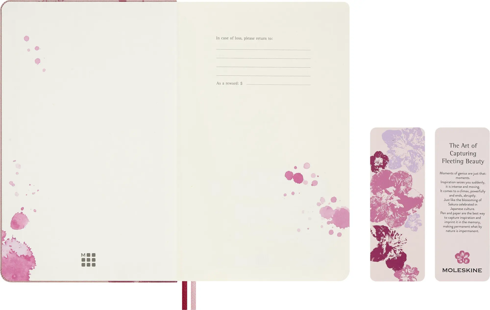Bild: 8056999278625 | Moleskine 18 Monate Sakura Wochen Notizkalender limitierte Ausgabe...