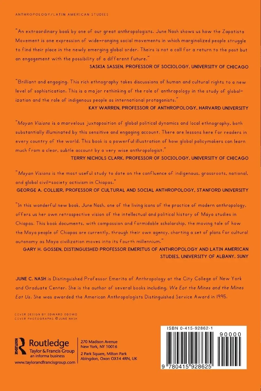 Rückseite: 9780415928625 | Mayan Visions | The Quest for Autonomy in an Age of Globalization