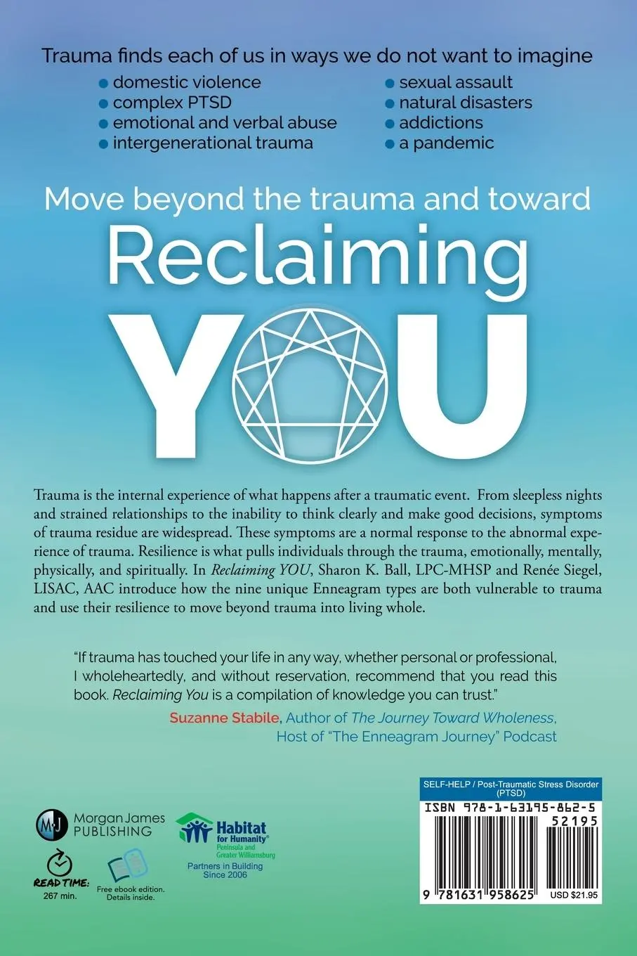 Rückseite: 9781631958625 | Reclaiming YOU | Using the Enneagram to Move from Trauma to Resilience