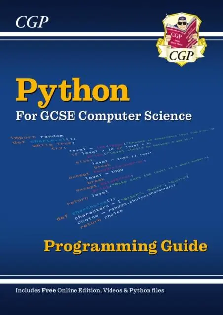 Cover: 9781789088625 | New Python Programming Guide for GCSE Computer Science with Online...