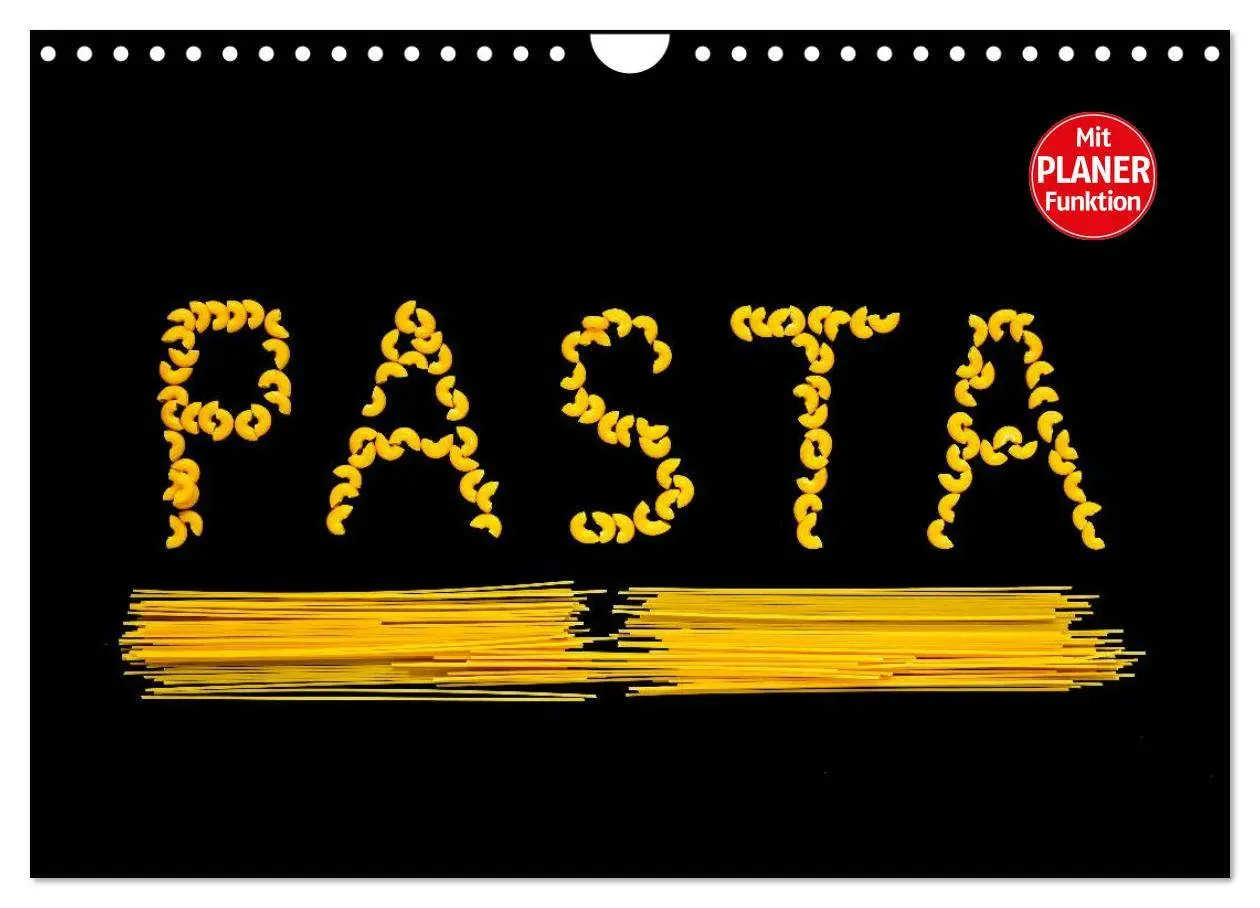 Cover: 9783457998625 | Pasta (Wandkalender 2026 DIN A4 quer), CALVENDO Monatskalender | Jäger