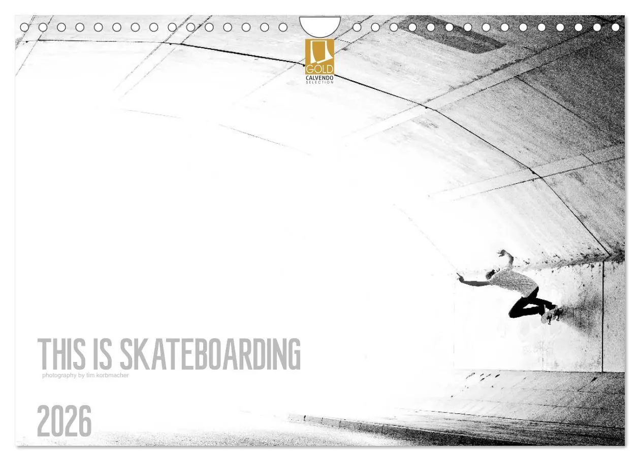 Cover: 9783516158625 | THIS IS SKATEBOARDING 2026 (Wandkalender 2026 DIN A4 quer),...