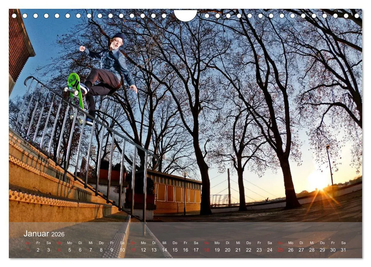 Bild: 9783516158625 | THIS IS SKATEBOARDING 2026 (Wandkalender 2026 DIN A4 quer),...