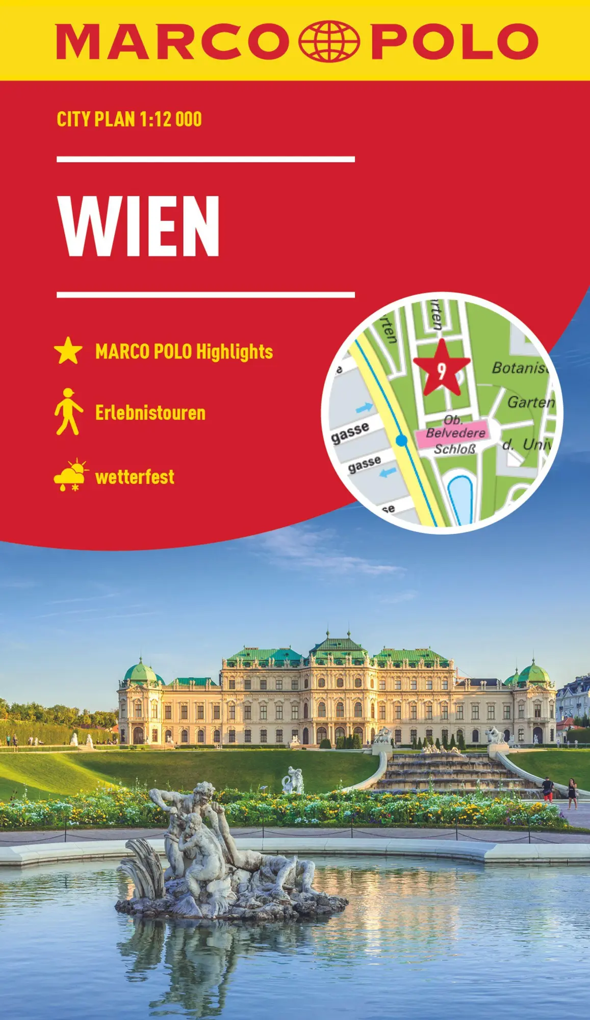 Cover: 9783575018625 | MARCO POLO Cityplan Wien 1:12.000 | Marco Polo Verlag | (Land-)Karte
