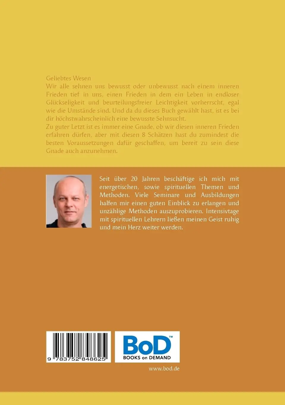 Rückseite: 9783752848625 | 8 Schätze zum inneren Frieden | Anutosho | Taschenbuch | 244 S. | 2019