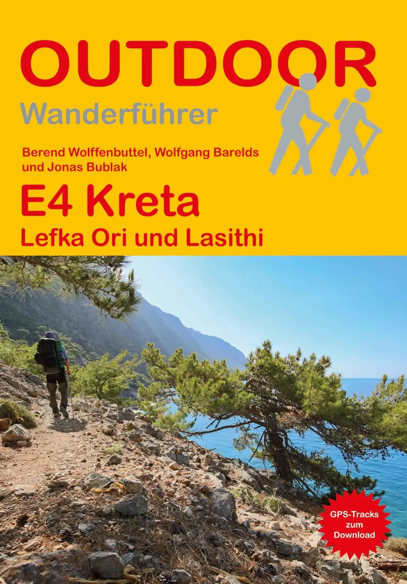 Cover: 9783866868625 | E4 Kreta Lefka Ori und Lasithi | Jonas Bublak (u. a.) | Taschenbuch